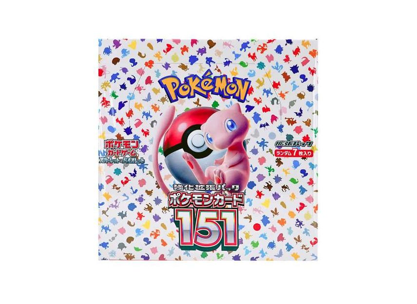 Pokmon TCG: Scarlet & Violet - 151 Booster Box (Japanese) Fox Den Collectors Hideout Pokmon TCG: Scarlet & Violet - 151 Booster Box (Japanese) Fox Den Collectors Hideout