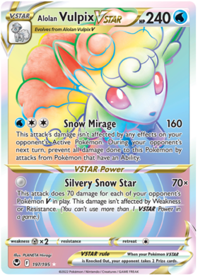 197 Alolan Vulpix VSTAR