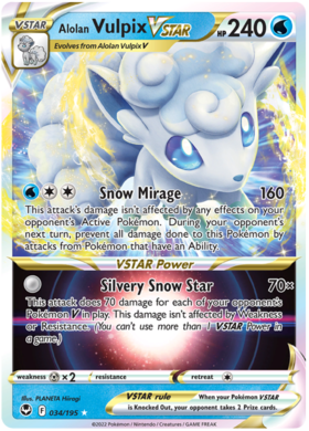 034 Alolan Vulpix VSTAR