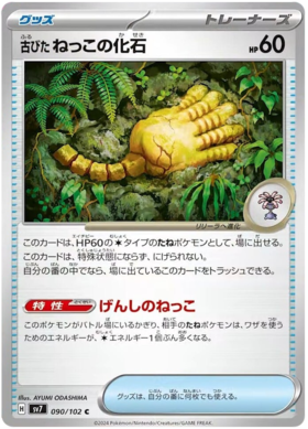 090 Antique Root Fossil