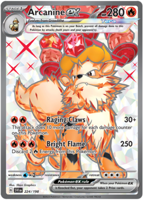 224 Arcanine ex