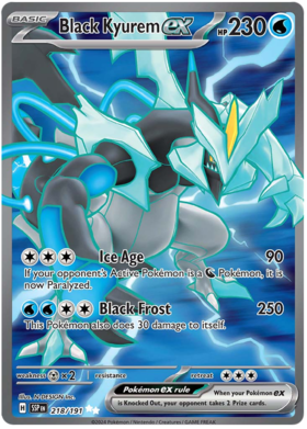 218 Black Kyurem ex