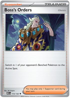 114 Boss's Orders [Ghetsis]