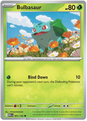 001 Bulbasaur
