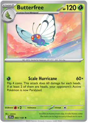 003 Butterfree