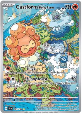 195 Castform Sunny Form