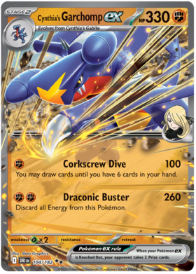 104 Cynthia's Garchomp ex