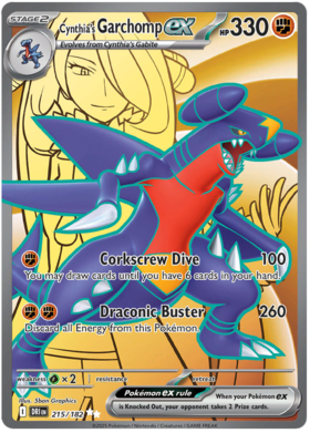 215 Cynthia's Garchomp ex