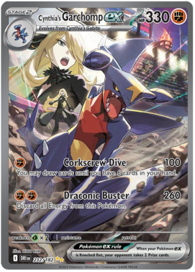 232 Cynthia's Garchomp ex