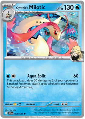 053 Cynthia's Milotic