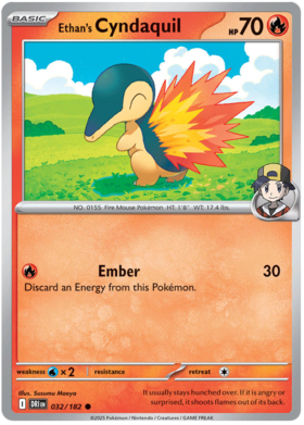 032 Ethan's Cyndaquil