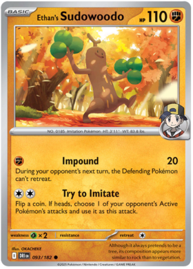 093 Ethan's Sudowoodo
