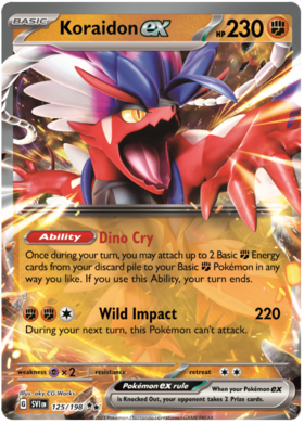 125 Koraidon ex
