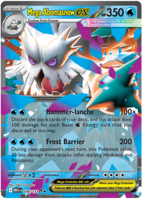 036 Mega Abomasnow ex