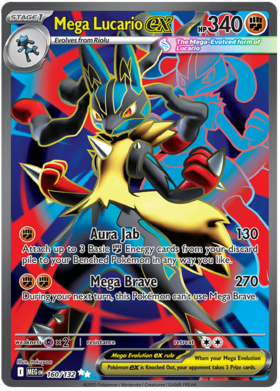 160 Mega Lucario ex
