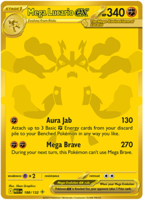 188 Mega Lucario ex