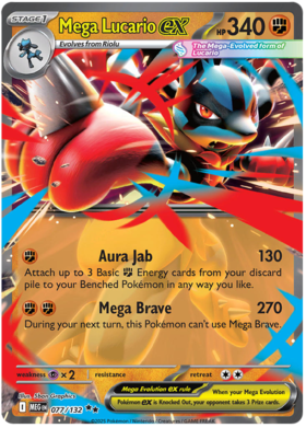 077 Mega Lucario ex