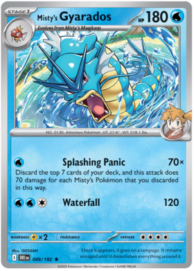 049 Misty's Gyarados