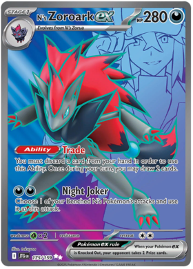 175 N's Zoroark ex