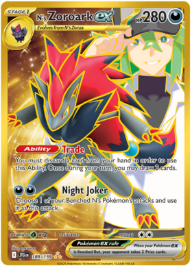 189 N's Zoroark ex