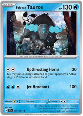 039 Paldean Tauros