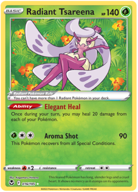016 Radiant Tsareena