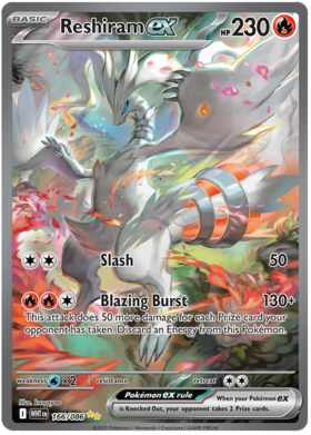 166 Reshiram ex