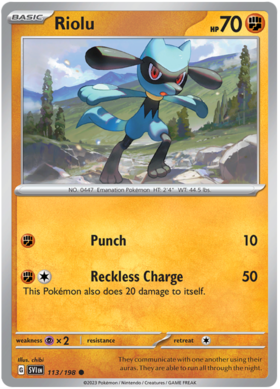 113 Riolu