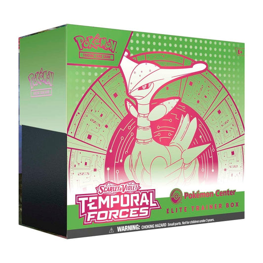 Pokémon TCG: Scarlet & Violet-Temporal Forces Pokémon Center Elite Trainer Box (Iron Leaves)