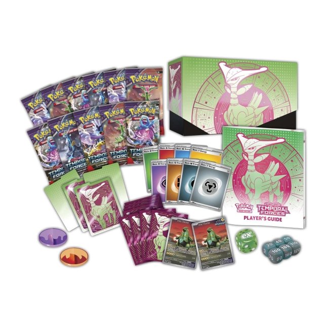 Pokémon TCG: Scarlet & Violet-Temporal Forces Pokémon Center Elite Trainer Box (Iron Leaves)