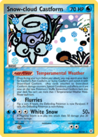 025 Snow-cloud Castform