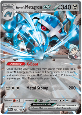 145 Steven's Metagross ex