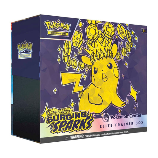 Pokémon TCG: Scarlet & Violet - Surging Sparks Pokémon Center Elite Trainer Box