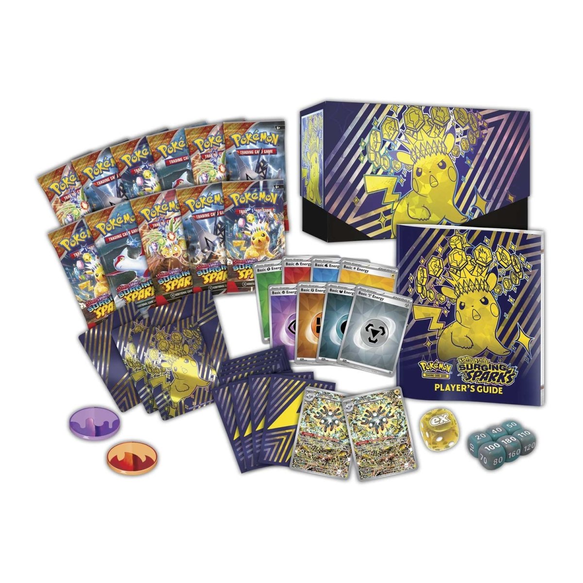 Pokémon TCG: Scarlet & Violet - Surging Sparks Pokémon Center Elite Trainer Box