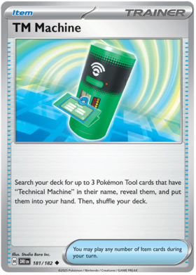 181 TM Machine