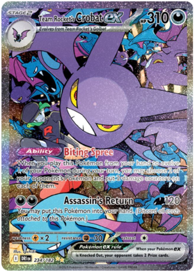 234 Team Rocket's Crobat ex