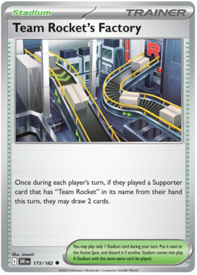 173 Team Rocket's Factory
