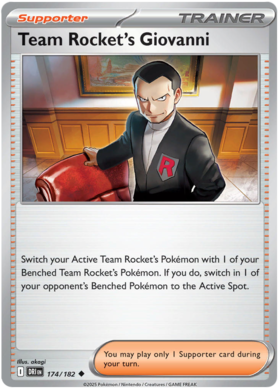 174 Team Rocket's Giovanni