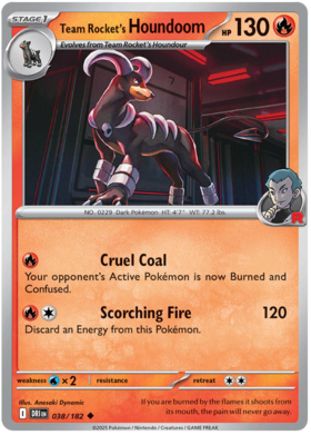 038 Team Rocket's Houndoom