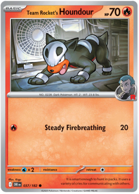 037 Team Rocket's Houndour