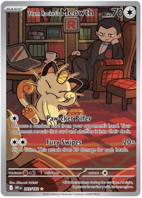 203 Team Rocket's Meowth