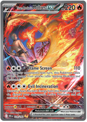 229 Team Rocket's Moltres ex