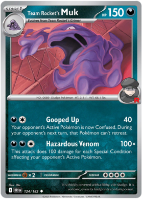 124 Team Rocket's Muk