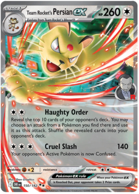 150 Team Rocket's Persian ex