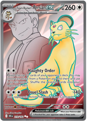 219 Team Rocket's Persian ex
