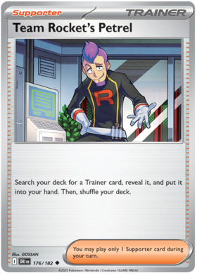 176 Team Rocket's Petrel