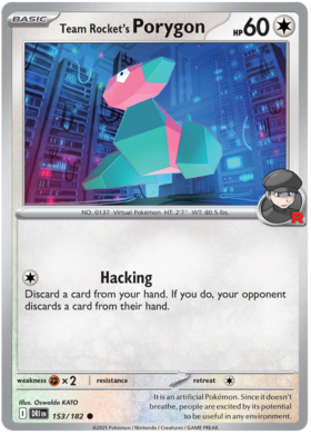 153 Team Rocket's Porygon