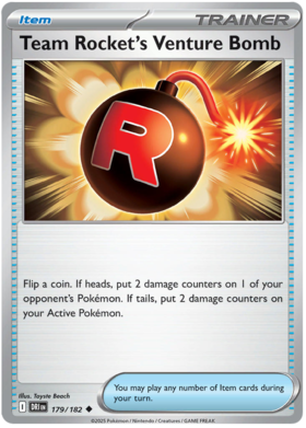 179 Team Rocket's Venture Bomb