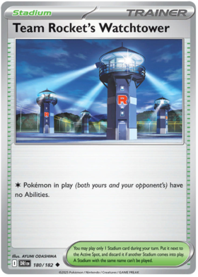 180 Team Rocket's Watchtower