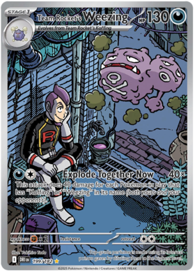 199 Team Rocket's Weezing